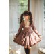 Miss Point Classic Chocolate Short and Long Skirt(Reservation/3 Colours/Full Payment Without Shipping)